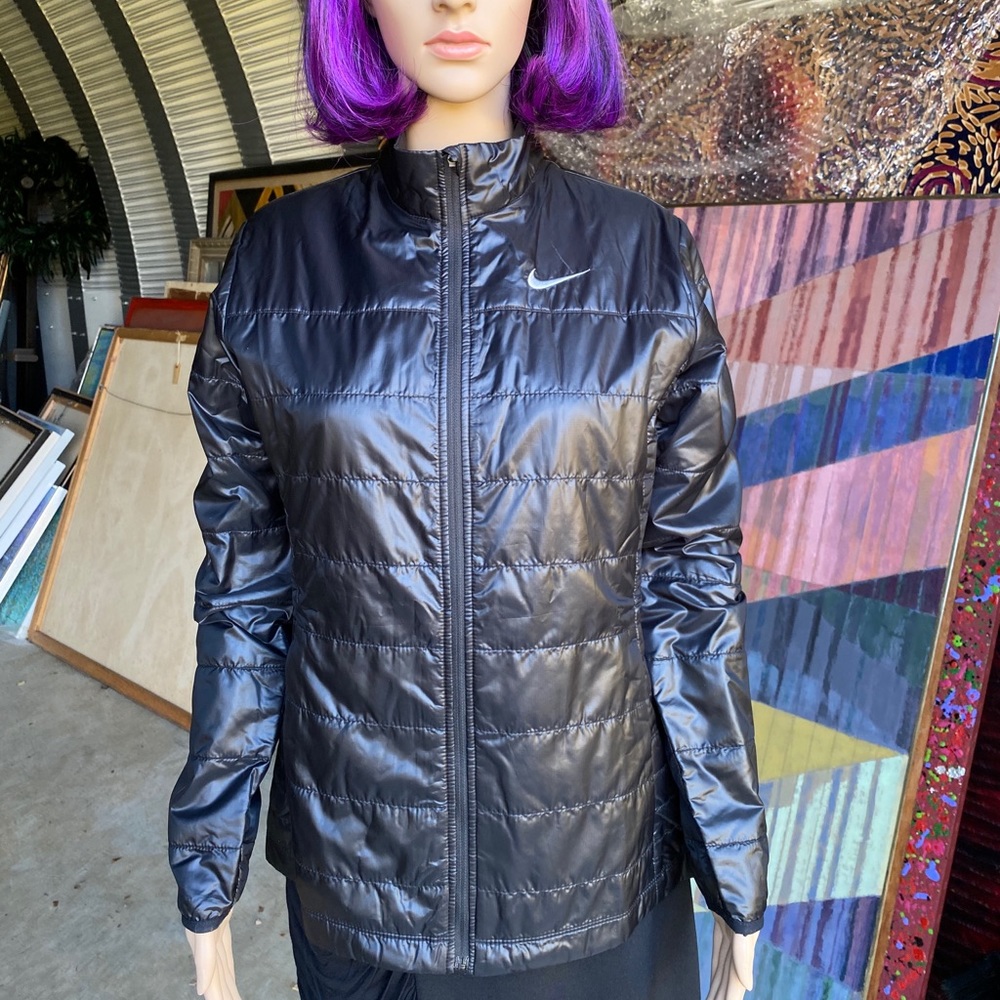 Nike Golf Black Lightweight Puffer Coat